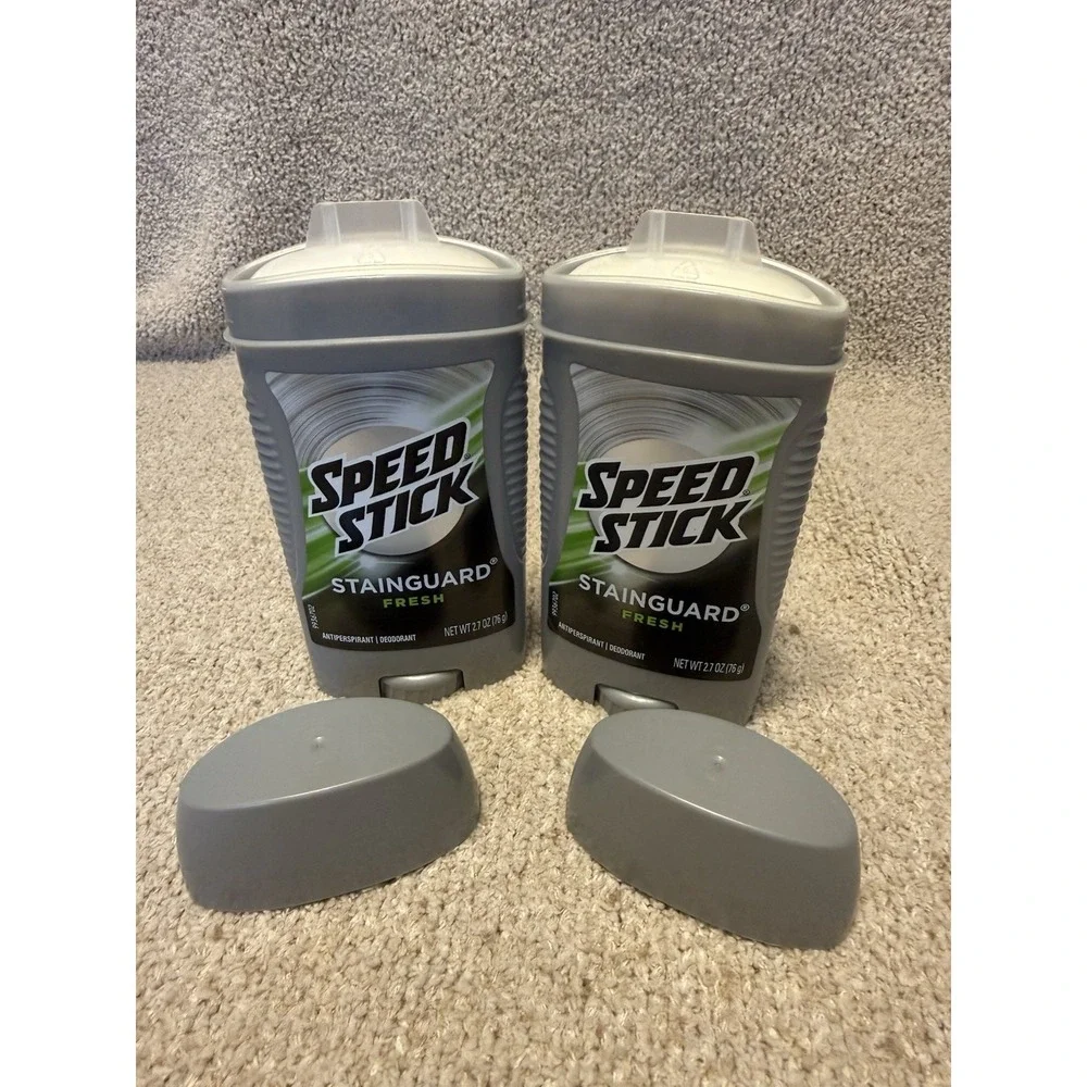 (2) Speed Stick Stainguard Fresh Anti-Perspirant Mens Deodorant 2.7 Discontinued